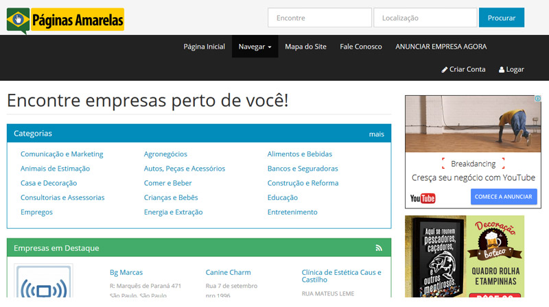 paginas-amarelas Como conquistar clientes locais usando o SEO local