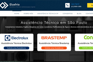 Criação de sites Eluxfrio